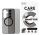PanzerGlass CARE Flagship Case Urban Combat Smokey w. Black Galaxy S25