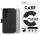 PanzerGlass CARE Feature Wallet Case w. Kickstand Samsung Galaxy S25