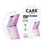 PanzerGlass CARE Urban Combat Case Transp. White Qi Samsung Galaxy Z Flip8/Flip7