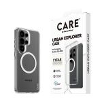 PanzerGlass CARE™ by ® Urban Explorer Case Transparent m. Weiss Qi Samsung Galaxy S26 Ultra