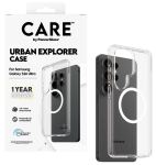 PanzerGlass CARE™ by ® Urban Explorer Case Transparent m. Weiss Qi Samsung Galaxy S26 Ultra