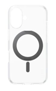 PanzerGlass CARE Feature Case transparent w. black Kickstand & MagSafe iPhone 16
