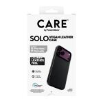 PanzerGlass CARE Solo Vegan Leather Case black MagSafe iPhone 18 Pro Max/17 PM