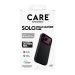 PanzerGlass CARE Solo Vegan Leather Case black w. MagSafe iPhone 18 Pro/ 17 Pro
