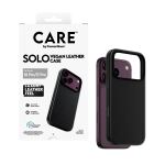 PanzerGlass CARE Solo Vegan Leather Case black w. MagSafe iPhone 18 Pro/ 17 Pro