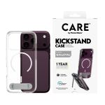 PanzerGlass CARE Kickstand Case transp. w. white MagSafe...