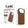 PanzerGlass CARE Solo VeganLeatherCase brown MagSafe iPhone 18 ProMax/17 ProMax
