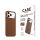 PanzerGlass CARE Solo VeganLeatherCase brown MagSafe iPhone 18 ProMax/17 ProMax