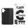 PanzerGlass CARE Fashionable Case black iPhone 16 Plus