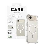 PanzerGlass CARE Fashionable Case Samba transp. w. white MagSafe iPhone 17 Air