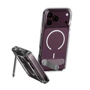 PanzerGlass CARE Kickstand Case transp.white MagSafe iPhone 18Pro Max/17 Pro Max