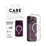 PanzerGlass CARE Samba Case transparent w. white MagSafe iPhone 18 Pro/ 17 Pro