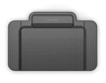 Philips ACC2310 USB-Fußschalter 3-Pedal-Version
