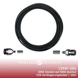 Panorama Antennas Verlängerungskabel C29 SMA ST>BU 10m