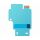 SAMSUNG Anti-reflecting Film für Galaxy Flip6 transparent