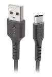 SBS Lade-/Datenkabel USB-A auf USB-C 2m schwarz