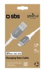 SBS GreenLine Lade-/Datenkabel USB-A auf Lightning 1,2m...