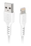 SBS Lade-/Datenkabel USB-A auf Lightning 3m weiß