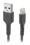 SBS Lade-/Datenkabel USB-A auf Lightning 1m schwarz