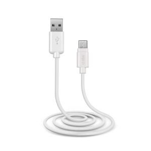 SBS Lade-/Datenkabel USB 2.0 > Micro-USB weiß 1,0m
