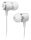 SBS Mix 100 In-Ear-Headset mit Lightning-Anschluss weiß
