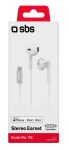 SBS Studio Mix 105 Kopfhörer mit Kabel lightning white