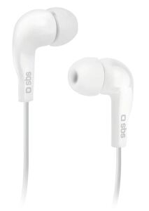 SBS Mix 10 Kopfhörer In-Ear 3,5mm Klinkenstecker weiß