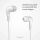 SBS Mix 10 Kopfhörer In-Ear 3,5mm Klinkenstecker weiß