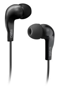 SBS Mix 10 Kopfhörer In-Ear 3,5mm Klinkenstecker schwarz
