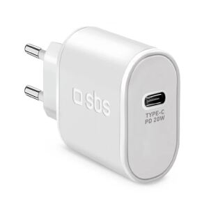 SBS Ladegerät USB-C PD 20W weiß