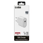 SBS Ladegerät USB-C PD 20W weiß
