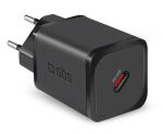 SBS Ladegerät GaN USB-C PD 45W schwarz