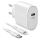 SBS Ladegerät 1x USB-C  Power Delivery 20W Ladekabel USB-C - Lightning weiß
