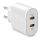 SBS Ladegerät 2x USB-C PD 20W weiß