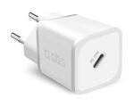SBS Mini Ladegerät GaN USB-C PD 20W weiß