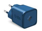 SBS Mini Ladegerät GaN USB-C PD 20W blau