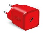 SBS Mini Ladegerät GaN USB-C PD 20W rot
