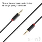 SBS Klinkenkabel 3,5mm Stecker > 3,5mm Stecker 1,5m schwarz