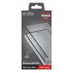 SBS Glas Displayschutz Full Cover für Samsung Galaxy S25 Ultra/S24 Ultra