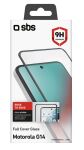 SBS Glas Displayschutz Full Cover für Motorola G14