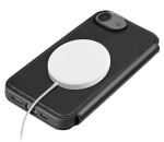 SBS Wallet Smooth mit MagSafe für iPhone 16e black