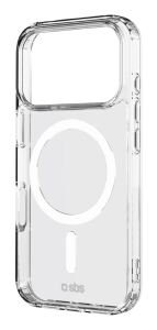 SBS Light Mag Cover mit MagSafe für iPhone 17 Pro transparent