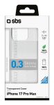SBS Skinny Cover für iPhone 17 Pro Max transparent