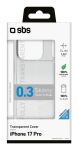 SBS Skinny Cover für iPhone 17 Pro transparent