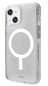 SBS MagSafe Cover für iPhone 14 Plus transparent