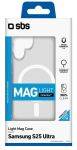 SBS Light Mag Cover mit MagSafe für Galaxy S25 Ultra...