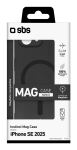 SBS Instinct Cover mit MagSafe für iPhone 16e black