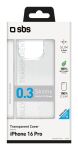 SBS Skinny Cover für iPhone 16 transparent