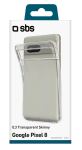 SBS Skinny Clear Cover für Google Pixel 8 transparent