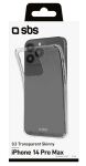 SBS Skinny Cover für iPhone 14 Pro Max transparent